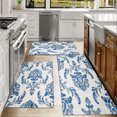 thumbnail image 6 of Kitchen Rugs Sets of 3 Non Slip Washable Kitchen Mats for Floor, Waterproof Kitchen Runner Rug, Floor Mat Carpet for Entryway, Laundry, Sink, Hallway, Bathroom, 6 of 12