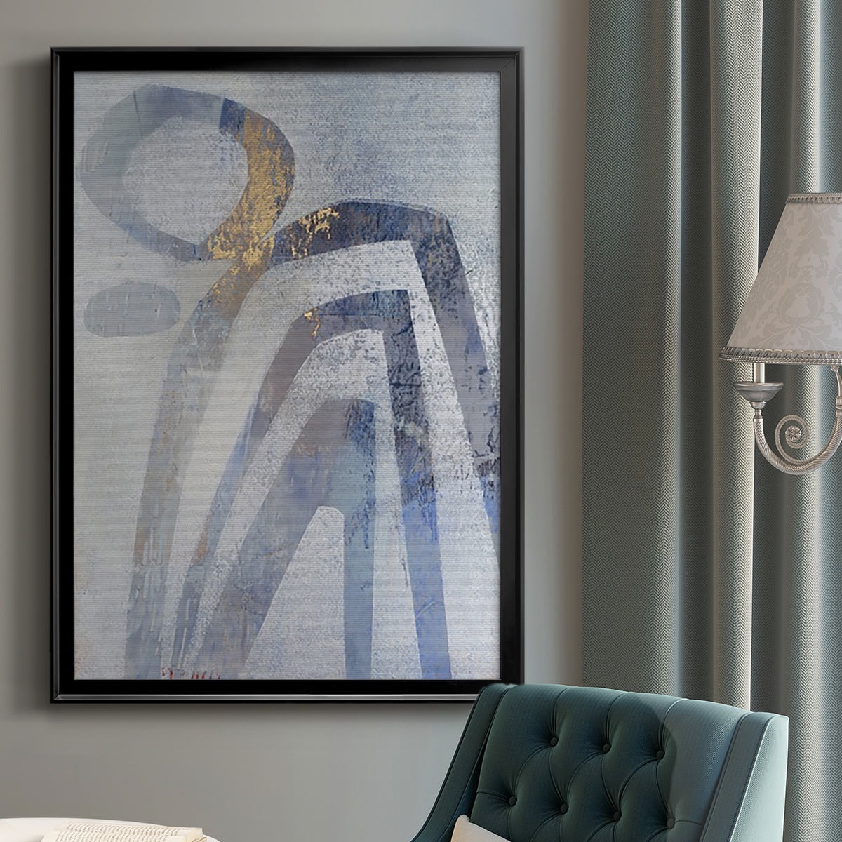Linx IV Premium Framed Print, in Gold, Black, or Silver - Ready to Hang