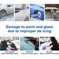 thumbnail image 4 of Xihbxyly Desempañador de Cristales para Coche, Spray de Hielo y Nieve Que Derrite Rápidamente, Fórmula Sin Manchas, Seguro para Vidrio y Metal, Multiusos para Parabrisas y Espejos, Cuidado Del Coche, 4 of 7