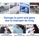 thumbnail image 4 of Spray de agente descongelante desempañador de vidrio para automóvil | Anticongelante para parabrisas de acción rápida | Derrite hielo, nieve | Seguro sin rayas para vidrio, metal, caucho, plástico |, 4 of 9