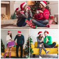 thumbnail image 2 of 6 Pairs Christmas Compression Socks for Women & Men Circulation 15-20 mmHg - Better Blood Flow, Swelling , Best Support for Medical, Running, Nursing,Christmas Gifts for Nurses Travel Pregnancy, 2 of 5
