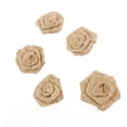 thumbnail image 3 of Greenadscape 5Ud Flores De Arpillera Para Y De Bodas Color Marrón Claro, 3 of 8