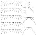 thumbnail image 3 of Loewten Double Foot Sea Pole Coil Loop Ceramic Sea Rod Wire Durable Loop Fishing Gear Guide Ring,Loop Fishing Gear Guide Ring, 3 of 8
