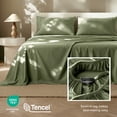 thumbnail image 3 of Bare Home TENCEL™ Sheet Set - Lyocell derived from Eucalyptus - Full, Cypress, 3 of 9