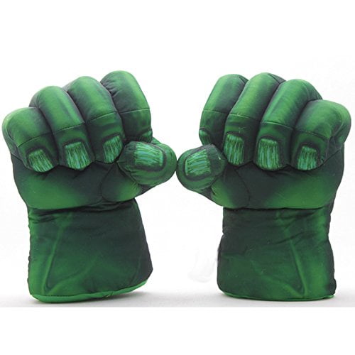 Eden Fghk 2Pcs1Set Plush The Incredible Hulk Gloves 11 Superhero Figure Hulk Toys Children