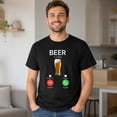 thumbnail image 2 of Beer Is Calling Graphic T-Shirt, Funny Unisex Classic Fit Tee, 2 of 9