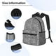 thumbnail image 3 of Easygdp Black Leopard Mochila Casual para Portátil, Mochila para Escuela, Viajes, Negocios, 3 of 6