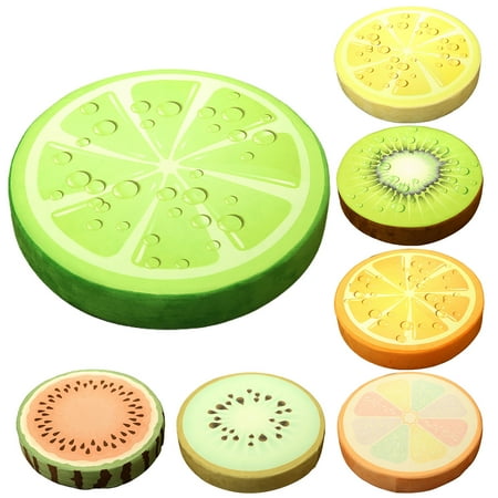 

SPRING PARK Round Throw Pillows 3D Print Decorative Plush Funny Fruit Stuffed Cushions Toy Seat Pad for Couch Chair Floor Sofa