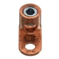 OneHole, Copper, Single Barrel Post Lug, Straight Tongue, TinPlated