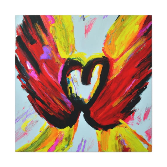 Love's Angelic Wings - Canvas