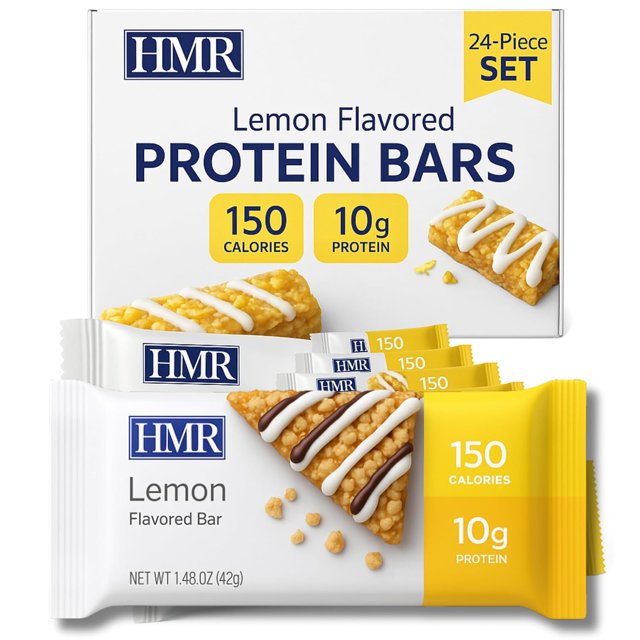 Bar, Lemon Protein Bar | 10g of Protein | Nutritious Snack to Support Weight Maintenance | Low Calorie Dessert | | 24 Count
