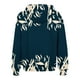 thumbnail image 5 of ICHUANYI Clearance Women Fashion Printed Blouse Long Sleeve Tops Sweatshirt Pockets Hoodied(Navy, XXL) ICHUANYI WER2023081511891, 5 of 6