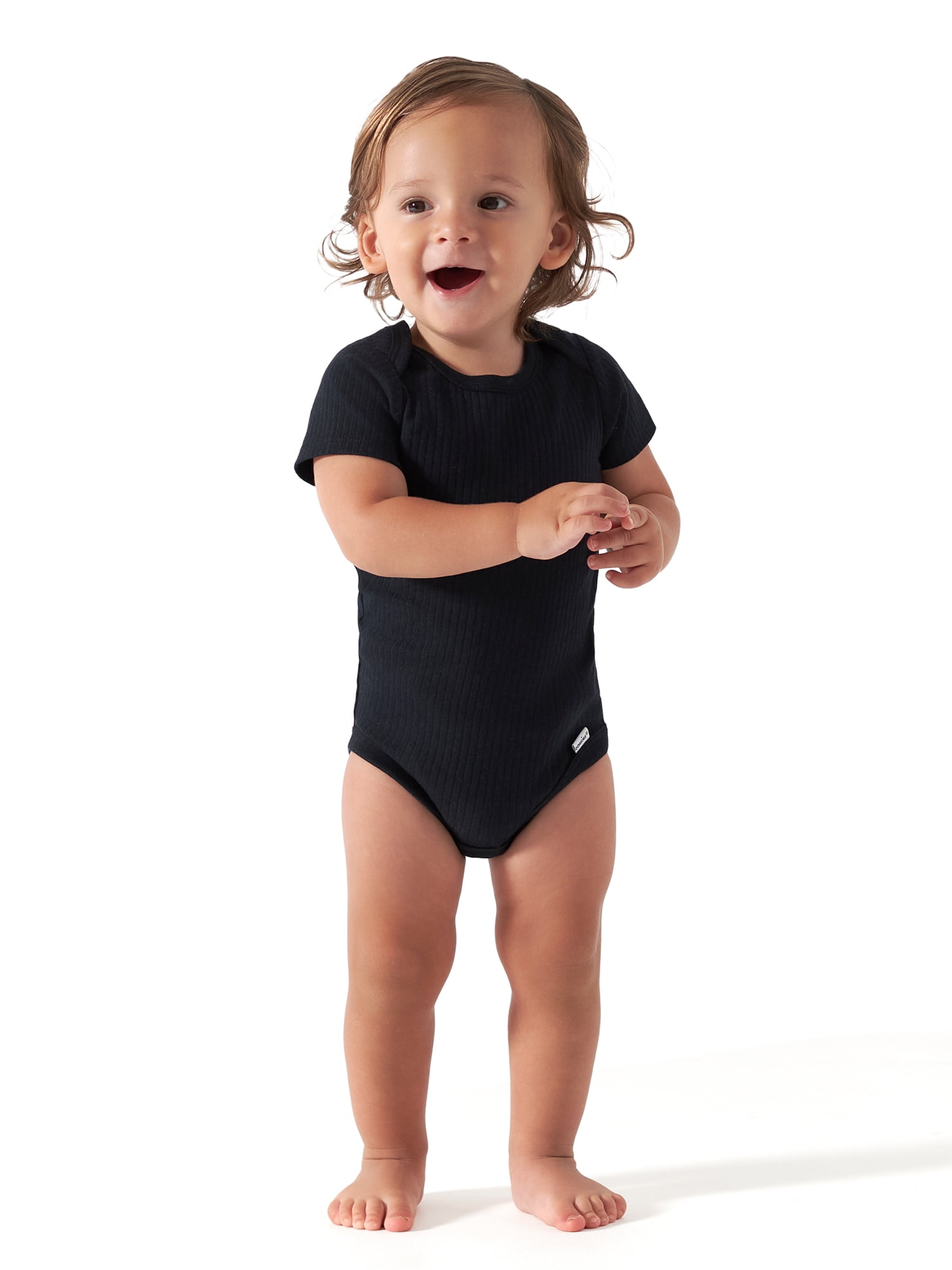 Modern Moments by Gerber Baby Boy Short Sleeve Onesies Bodysuit (Newborn - 12 Months)