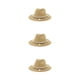 thumbnail image 3 of Jumpingount Sombrero de vaquero de paja para mujer, gorras de playa ajustables, Protector de sombrilla Natural, protección solar a la moda, Type1 NO1, 3 of 6