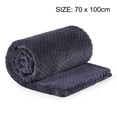thumbnail image 4 of Unique Bargains Luxury Fleece Bed Blanket Woven Mesh, 4 of 10