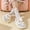 White, variant on My Order ABPWLY Women's Slippers Super Soft Breathable Anti-Slip Bedroom Home Slippers