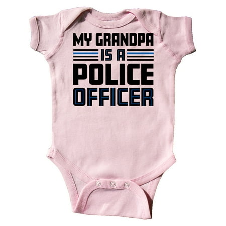 

Inktastic My Grandpa is a Police Officer Gift Baby Boy or Baby Girl Bodysuit