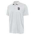 thumbnail image 2 of Men's Antigua  White San Diego Padres Eclipse Polo, 2 of 3