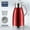 Red-RD-clearacne, variant on kttectoa Stainless Steel Thermal Carafe With Lid Built-In Filter Spill Proof Spout Large Capacity 2.3L Christmas Gifts Home