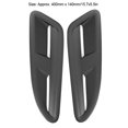 thumbnail image 4 of Bonnet Vents Engine Hood Vents Car Bonnet Vent Car Refitting 2PCS Bonnet Air Vents For  XKR Style Car Refitting Fit For  3 MX5 RX8, 4 of 8