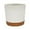 White-12 inch, variant on Gytml 12 Inch Pot With Drainage Tray, Modern Planter With Speckled Base, Indoor/Outdoor Flower Pot For Succulents, Herbs & Houseplants(White-12 Inch)