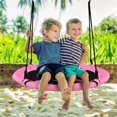 thumbnail image 2 of Pemberly Row 40" Flying Tree Swing Indoor Outdoor Play Set Swing Pink, 2 of 8