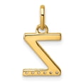 thumbnail image 3 of 14k Twisted .05 ct. Diamond Initial Z Charm, 3 of 4
