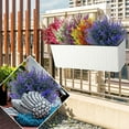 thumbnail image 6 of 8Pcs Artificial Lavender Fake Plastic Flowers - Realistic UV Resistant & No Fade Faux Greenery Plants for Outdoor Garden, Porch, Patio & Indoor Table Centerpieces,Spring Summer Decoration (Pink), 6 of 7