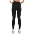 thumbnail image 7 of Women's Active Stretch Leggings with Pockets Mid Rise Yoga Pants, 7 of 7