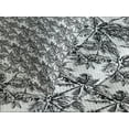 thumbnail image 4 of Ambesonne Palm Tree Quilted Bedspread Set 3 Pcs, Monochrome Woodland, Queen Size, Black White, 4 of 5
