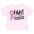 thumbnail image 3 of Inktastic Fight Breast Cancer Pink Ribbon Boys or Girls Toddler T-Shirt, 3 of 5