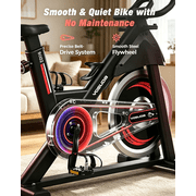YOSUDA Exercise Bike-Stationary Indoor Cycling Bike for Home 330 Lbs Weight Capacity, Comfortable Seat Cushion and LCD Monitor
