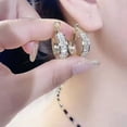 thumbnail image 2 of EKE Women’s Earrings Retro Vintage Elegant Design Lightweight Fashion Jewelry for Daily and Formal Wear, 2 of 11