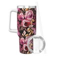 thumbnail image 2 of KLL Rose Flowers Print 40oz Stainless Steel Insulated Car Cup Coffee Mug with Spillproof Lid - Keep Your Drink Hot or Cold on the Go, 2 of 8