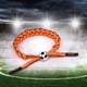 thumbnail image 5 of de cuerda Brazaletes de fútbol Favores Jugadores s de fútbol Naranja BLESIY Pulsera trenzada, 5 of 8