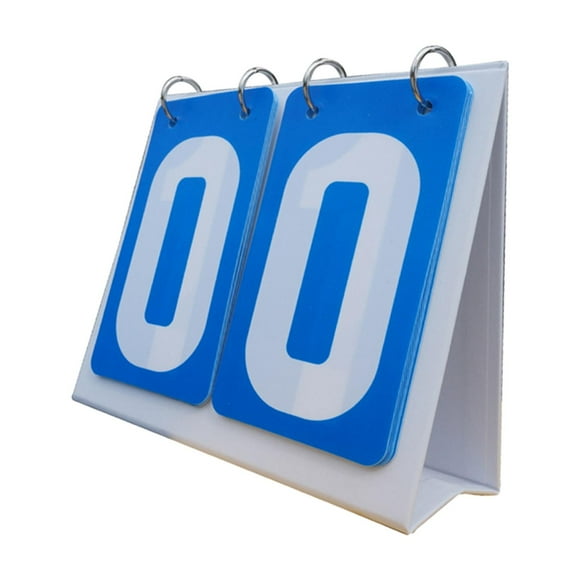 koolsoo - Scoreboard, flip number scoreboard, 2-point counter for coaches, outdoor games Blue