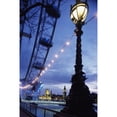thumbnail image 2 of London Eye At Night Poster Print, 2 of 2