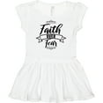 thumbnail image 3 of Inktastic Cancer Awareness Faith Over Fear Girls Baby Dress, 3 of 5