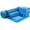 Blue, variant on BalanceFrom Complete 7-Piece Yoga Set with 71” x 24” x 1” Extra Thick Mat, Blue