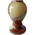 thumbnail image 5 of India Meets India Handicraft Flower Vase with Onyx Marble Decorative Home, Offices, Best Gifting, Made by Awarded Indian Artisan, 5 of 5
