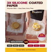 Katbite 200PCS Multi- Color Tulip Cupcake Liners Muffin Baking Cups