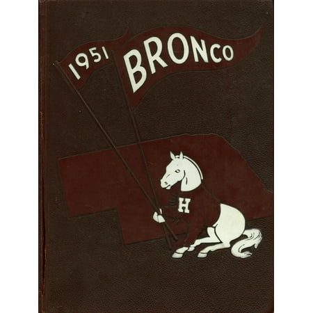 (Custom Reprint) Yearbook: 1951 Hastings College - Bronco Yearbook (Hastings NE)