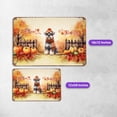 thumbnail image 5 of Happy Thanksgiving Schnauzer Give Thanks Fall Beanie Scarf Welcome Horizontal Metal Aluminum Sign Miniature Schnauzer Dog Lover Wall Art Home Decor - 00020, 5 of 5