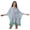 Aquamarine, variant on Women's Short Tassel Kaftan Casual Swimwear Swimsuit Cover Up Short Beach Caftan Dress