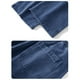 thumbnail image 4 of Pantalones de mezclilla rectos con bolsillos y estampado degradado vintage para hombre, 4 of 5