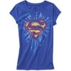 Juniors Superman Graphic Tee
