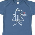 thumbnail image 4 of Inktastic Rocket Ship I Love Space Boys or Girls Baby Bodysuit, 4 of 5