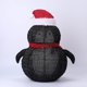 thumbnail image 5 of Led De Nol,pere Noel Exterieur,bonhomme De Neige Lumineux Led De Nol,flexible Et Rtractable,ipx65 Tanche,decoración De Jardín 56x36 Cm (lumire Blanche), 5 of 5