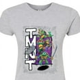 thumbnail image 3 of Teenage Mutant Ninja Turtles: Mutant Mayhem - Donatello, Raphael, Leonardo, & Michelangelo - Juniors Fitted Graphic T-Shirt, 3 of 5
