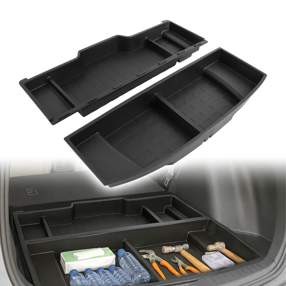 Kojem Trunk Cargo Storage Box Hidden Organizer Car Insert for 2023-2025 Honda CR-V CRV